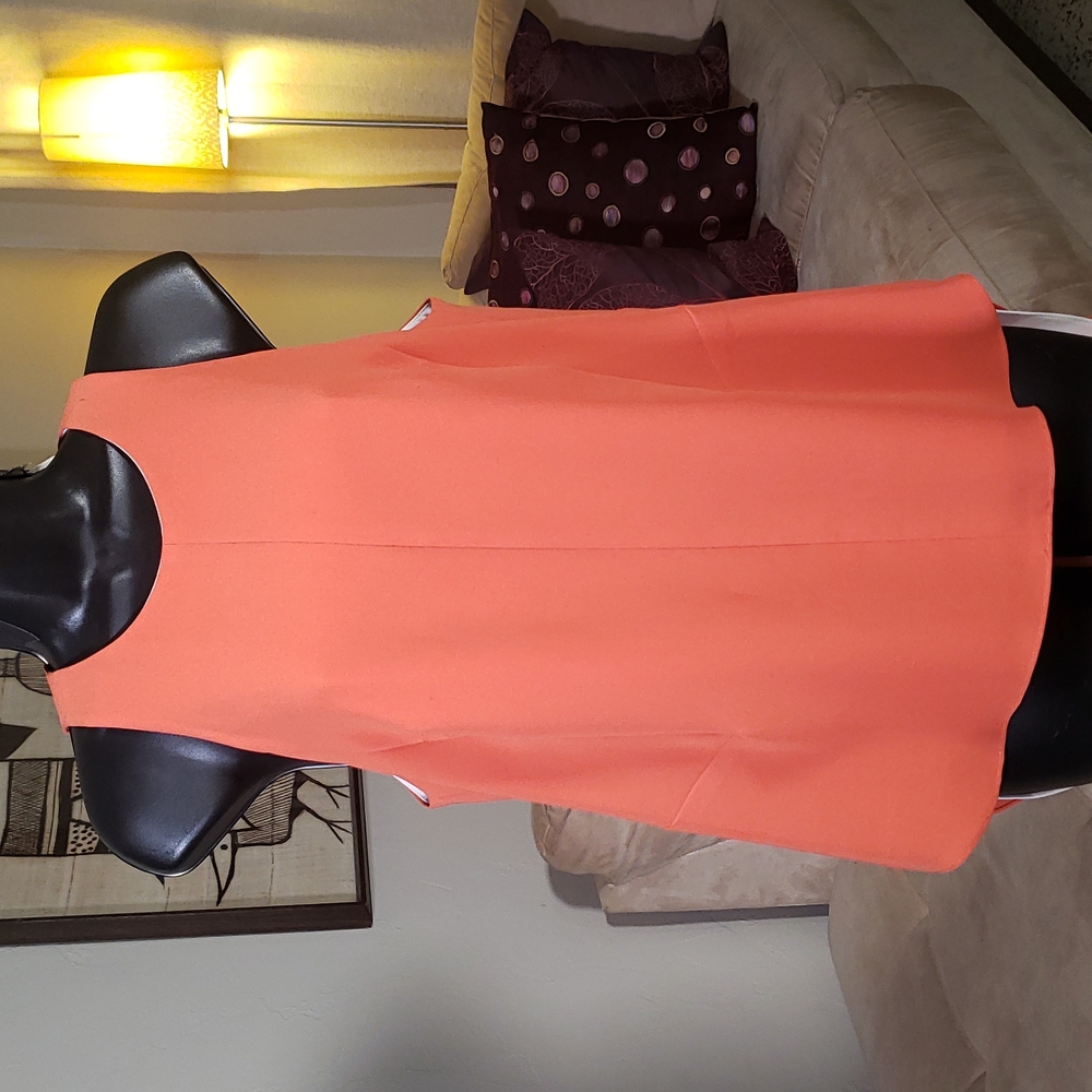 Rag & Bone Orange sleeveless top